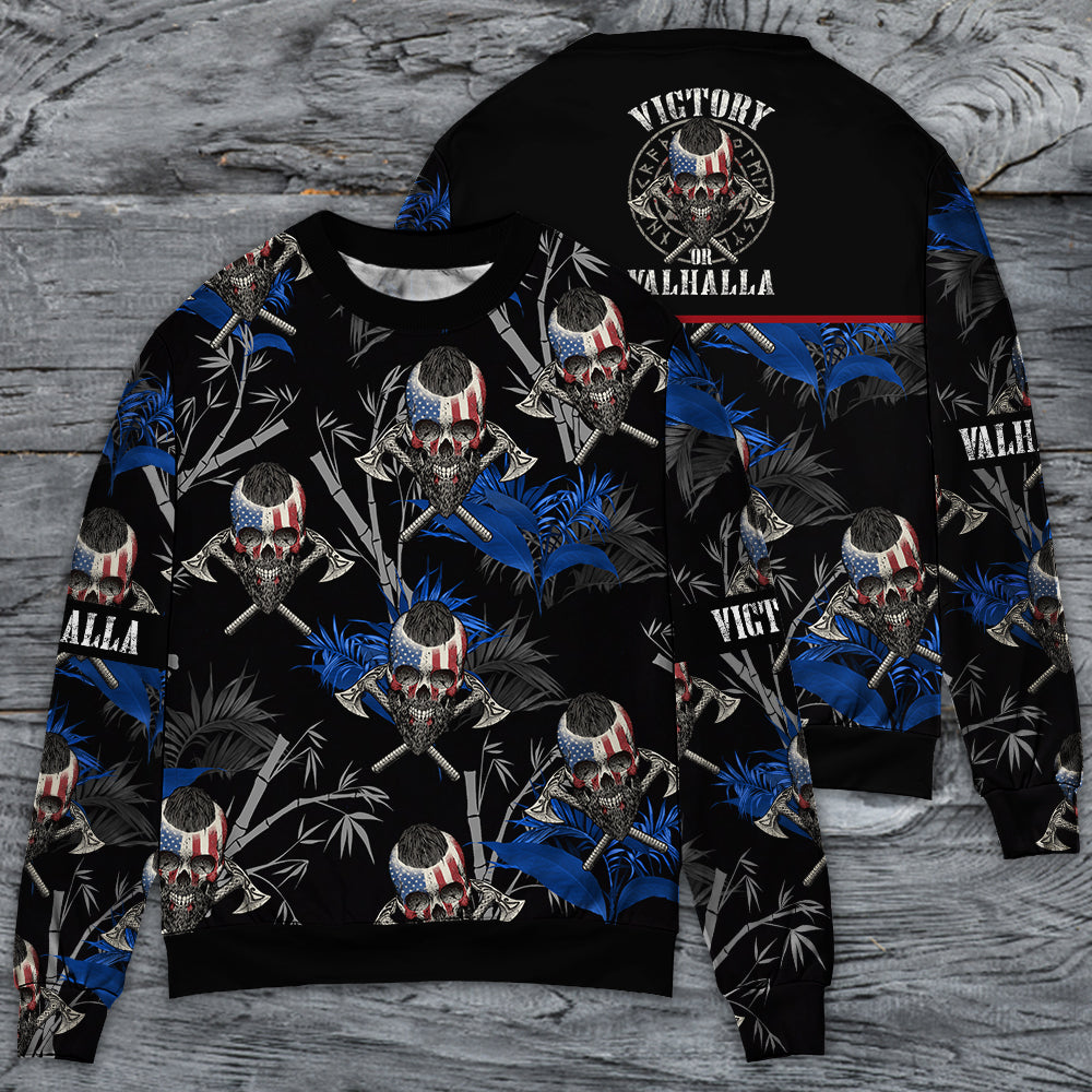 Viking Victory Sweater For Mythic Art Fans Travel Adventures And Distinctive Gifting