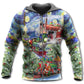 Christmas Gift Train Winter Wharf Hoodie For Holiday Gatherings Winter Travel And Seasonal Gifting