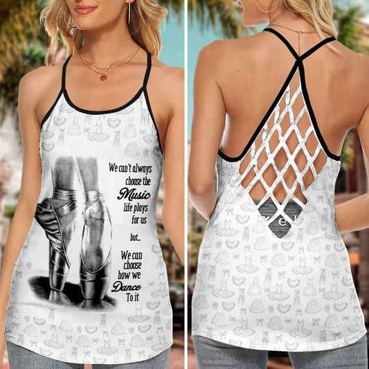 Ballet Is My Soul Hollow Tank Top For Dance Classes And Outdoor Events