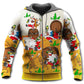 Christmas Santa Beer Cheerful Hoodie For Festive Family Moments Winter Wear And Holiday Gift Ideas