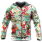 Christmas Santa Vacation Beach Joyful - Hoodie