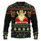 Christmas Cowboy Santa Old West Sweater For Holiday Parties Family Gatherings And Seasonal Gift Giving