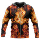 Fantasy Dragon Fireball Hoodie For Mythic Artwork Enthusiasts Casual Events And Daily Comfort