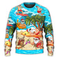 Christmas Santa Beach Holiday Funny Sweater For Seasonal Parties Cozy Gatherings And Thoughtful Holiday Gifts