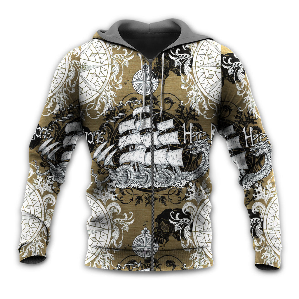 Vintage Anchor Sea Life Hoodie For Ocean Adventures Seasonal Travel And Gift Giving