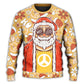 Christmas Santa Cutie Hippie Groovy Sweater For Winter Parties Seasonal Adventures And Relaxed Everyday Styling