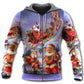 Funny Santa Hoodie For Christmas Gatherings Outdoor Trips And Relaxed Seasonal Style