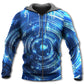 Neon Music Circle Notes Hoodie For Studio Sessions Casual Events And Comfortable Daily Style