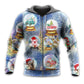 Funny Christmas Farmer Holiday Hoodie For Festive Celebrations Seasonal Trips And Relaxed Winter Wear
