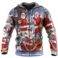 Funny Santa Christmas Coming Hoodie For Festive Family Moments Winter Wear And Holiday Gift Ideas