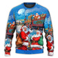 Christmas Santa Train Gift Sweater For Seasonal Parties Cozy Gatherings And Thoughtful Holiday Gifts