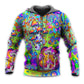 Hippie Mushroom Stay Trippy Hoodie For Festival Adventures Daily Outfits And Gift Giving
