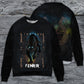 Viking Wolf Mythic Power Sweater For Outdoor Events Travel And Everyday Comfort