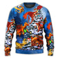 Christmas Dragon Family Holiday Lights Sweater For Festive Parties Family Photos And Comfortable Seasonal Wear