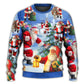 Christmas Santa Is Coming Story Night Sweater For Seasonal Parties Cozy Gatherings And Thoughtful Holiday Gifts