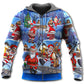 Christmas Santa Beer Joy Hoodie For Holiday Vacations Winter Events And Everyday Comfort