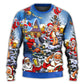 Christmas Funny Santa Holiday Cheer Sweater For Seasonal Parties Cozy Gatherings And Thoughtful Holiday Gifts