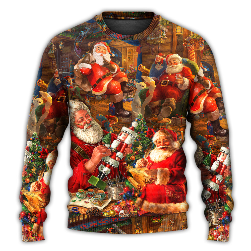 Christmas Funny Santa Gift Xmas Is Coming Sweater For Holiday Travel Winter Outings And Cheerful Gift Giving