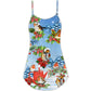 Robin Birds Merry Christmas V-Neck Sleeveless Cami Dress For Holiday Parties And Relaxed Vacation Wear