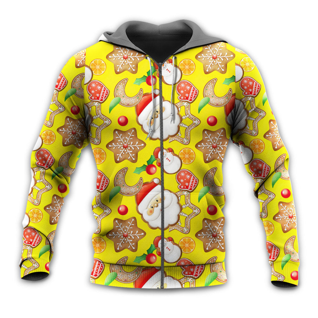 Christmas Santa Snowman Gingerbread Sweet Hoodie For Holiday Vacations Winter Events And Everyday Comfort