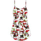 Snowman Family Christmas Joy V-Neck Sleeveless Cami Dress For Festive Events And Casual Summer Styling