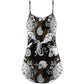 Dragon Flying Skull Gothic – Women's Summer Sleeveless V-Neck Camisole Dress