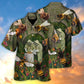 Vintage Bee Alert Beekeeper Hawaiian Shirt Relaxed Style View For Warm Weather Events
