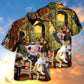 Cat Drink Wine Judge Hawaiian Shirt Graphic Artwork Detail For Beach Days