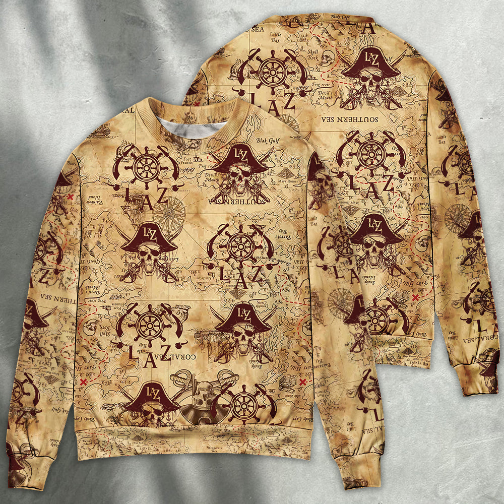 Pirate Skull Sweater For Halloween Events Weekend Outings And Creative Gift Giving
