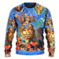 Diving Cat Under The Sea Sweater For Animal Inspired Style Events And Comfortable Daily Wear