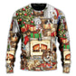 Christmas Dog Merry Xmas Sweater For Family Gatherings Winter Travel And Everyday Seasonal Comfort