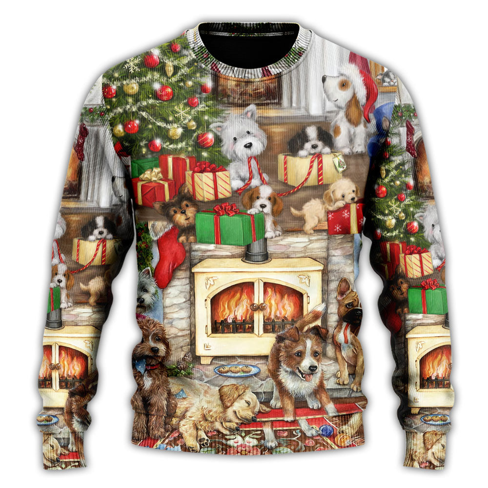 Christmas Dog Merry Xmas Sweater For Family Gatherings Winter Travel And Everyday Seasonal Comfort
