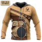 Old Drummer Lady Personalized Hoodie For Comfortable Daily Outfits Holidays And Casual Wear