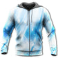 Dark Blue Music Notes Hoodie For Concert Days Travel Adventures And Casual Layering