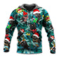 Black Christmas Cat Jolly Mood Hoodie For Festive Days Casual Adventures And Thoughtful Seasonal Gifting