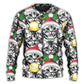 Christmas Meowy Xmas Cat Sweater For Seasonal Parties Cozy Gatherings And Thoughtful Holiday Gifts