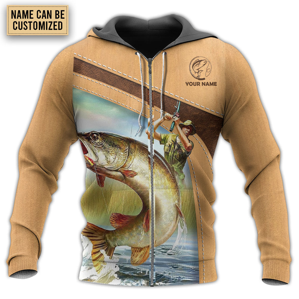 Old Fisherman Best Catch Personalized Hoodie For Everyday Streetwear Seasonal Travel And Gift Giving