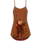 Christmas Santa Cowboy Vintage – Women's Summer Sleeveless V-Neck Camisole Dress