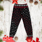 Retro Nordic Santa Christmas Long Sleeve Pajamas Set For Holiday Bedtime And Cozy Home Wear