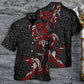 Norse Warrior War Raven Hawaiian Shirt For Summer Vacation And Beach Travel