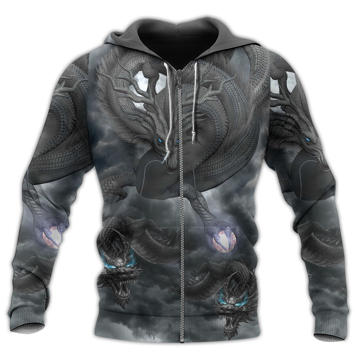 Always Dragon Hoodie For Creative Casual Style Seasonal Outings And Comfort