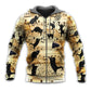 Black Cat Music Note Love Hoodie For Festival Outfits Music Events And Relaxed Daily Style