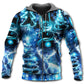 Christmas Deer Snowman Tree Glow Hoodie For Festive Family Moments Winter Wear And Holiday Gift Ideas