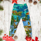 Magical Christmas Night Long Sleeve Pajamas Set For Holiday Bedtime And Cozy Home Wear