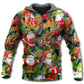Christmas Santa Snowman Hoodie For Christmas Events Holiday Travel And Comfortable Casual Outfits