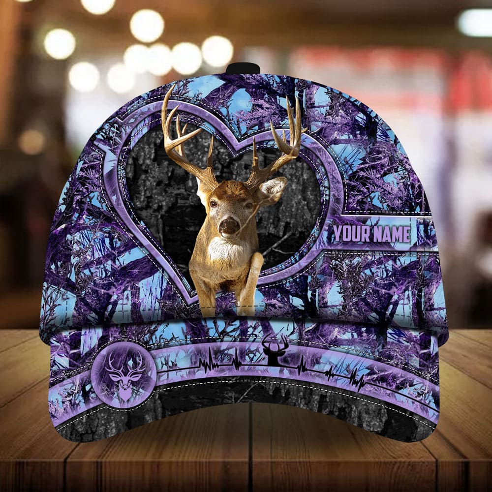 Love Deer Hunting Personalized Classic Cap For Casual Gatherings Travel And Thoughtful Gift Giving