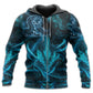 Blue Fantasy Lightning Dragon Hoodie For Mythical Adventures Weekend Outings And Thoughtful Gifting