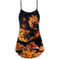 Chicken Wings Fast Food Delight V-Neck Sleeveless Cami Dress For Parties Travel And Casual Summer Style