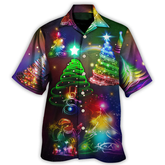 Christmas Merry Everything Happy Always Hawaiian Shirt For Summer Vacation Beach Travel And Relaxed Casual Wear