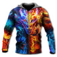 Dragon Fire Water Power Hoodie For Mythical Adventures Weekend Outings And Thoughtful Gifting